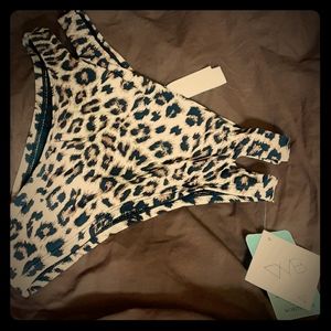 NORDSTROM Leopard Print bottoms NWT